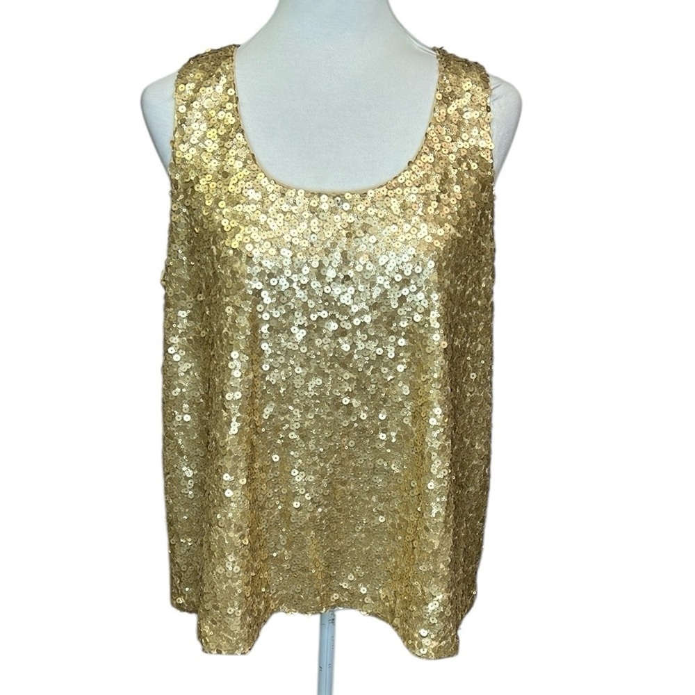 Vince Camuto Sequin Sleeveless Top